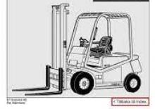 Electric forklifts BT CBE 5.0
