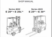 Electric forklifts OM-Pimespo E 25 N