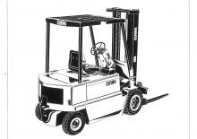 Electric forklifts Clark ECM 25 N