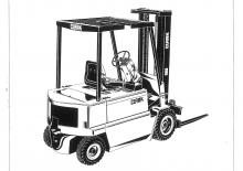 Electric forklifts Clark ECM 30 N