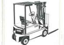 Electric forklifts Clark EM 12 L