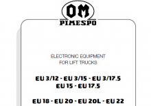 Electric forklifts OM-Pimespo EU 17.5