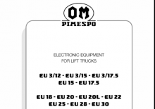 Electric forklifts OM-Pimespo EU 25