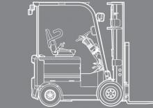 Electric forklifts Clark EPX 18