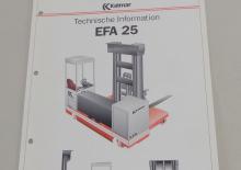 Electric Multidirectional Forklifts Kalmar EFA 25/08/40