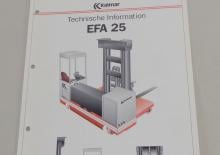 Electric Multidirectional Forklifts Kalmar EFA 25/10/40