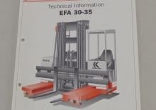 Electric Multidirectional Forklifts Kalmar EFA 35/14/40