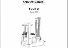 Electric Multidirectional Forklifts OM-Pimespo Four-D 25