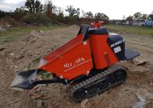 Electric Tracked Dumpers Kubota KC70VSL-4e