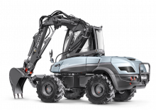 Electric Wheel Excavators Mecalac e12