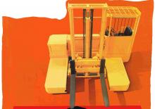 Elektrikli Çok Yönlü Forkliftler Baumann E4S 35/10/33