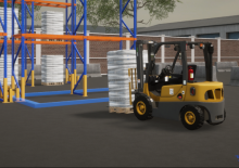 Elektrikli Çok Yönlü Forkliftler Baumann E4S 60/20/33