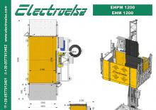 Endüstriyel asansörler Electroelsa EHPM 1200
