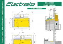 Endüstriyel asansörler Electroelsa ELSA H20 PLC