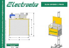 Endüstriyel asansörler Electroelsa ELSA SPIDER 3 PM-M