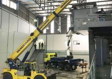 Endüstriyel mobil vinçler ORMIG 35 tm