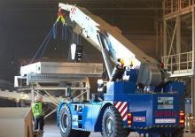 Endüstriyel mobil vinçler ORMIG 50/55 tm