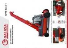 Endüstriyel mobil vinçler Galizia GF 70