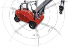 Endüstriyel mobil vinçler Cams SP65