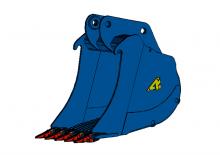Excavator buckets Arden R55V41