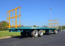 Flat bed trailers Rolland RP 10006 CH
