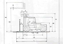 Diesel Forklifts Steinbock B 1212