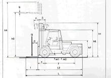 Diesel Forklifts Steinbock B 1409