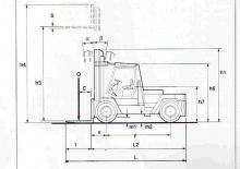 Diesel Forklifts Steinbock B 1609