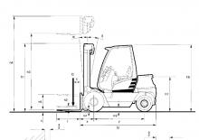 Diesel Forklifts Steinbock CD 25 C