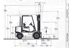 Diesel Forklifts Clark CDP 30