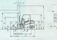 Diesel Forklifts Dimex D 35 Allegro