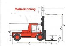 Diesel Forklifts Kalmar DC 42-1200 CS