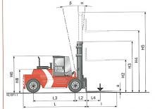 Diesel Forklifts Kalmar DCD136-6