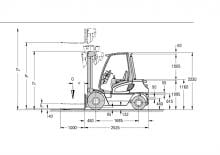 Diesel Forklifts Jungheinrich DFG 20 AS