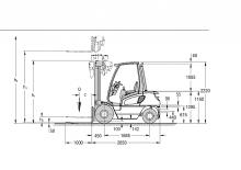 Diesel Forklifts Jungheinrich DFG 30 BS