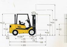 Diesel Forklifts Yale GDP 20 RF