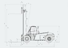 Diesel Forklifts Linde H 250/1200 D