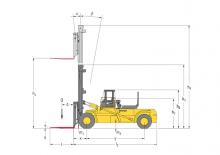 Diesel Forklifts Hyster H 44.00 E
