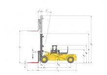 Diesel Forklifts Hyster H 48.00 E