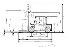 Diesel Forklifts Steinbock H 60 D