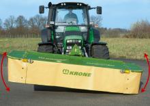 Front-mounted mowers - disc without conditioner Krone EasyCut F 320 M