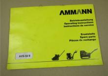 Gasoline and Diesel Rammers Ammann AVS 52 E