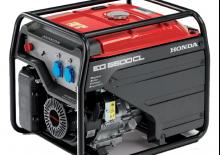 Gasoline Power Generators Honda EG 5500