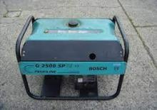 Gasoline Power Generators Bosch G 2500 SP