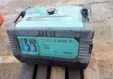 Gasoline Power Generators Bosch G 2500 TL