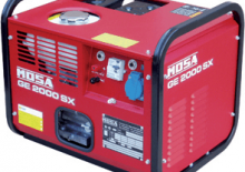 Gasoline Power Generators Mosa GE 2000 SX