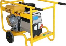 Gasoline Power Generators Shatal SR 5500