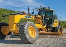 Greyderler Komatsu GD655-6