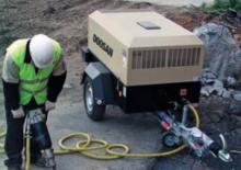 Portable Air Compressors - Diesel, Electric, Gasoline Doosan 10/105