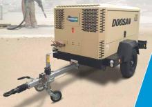 Portable Air Compressors - Diesel, Electric, Gasoline Doosan 14/90